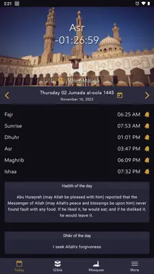 Salaat First: Prayer Times android App screenshot 4